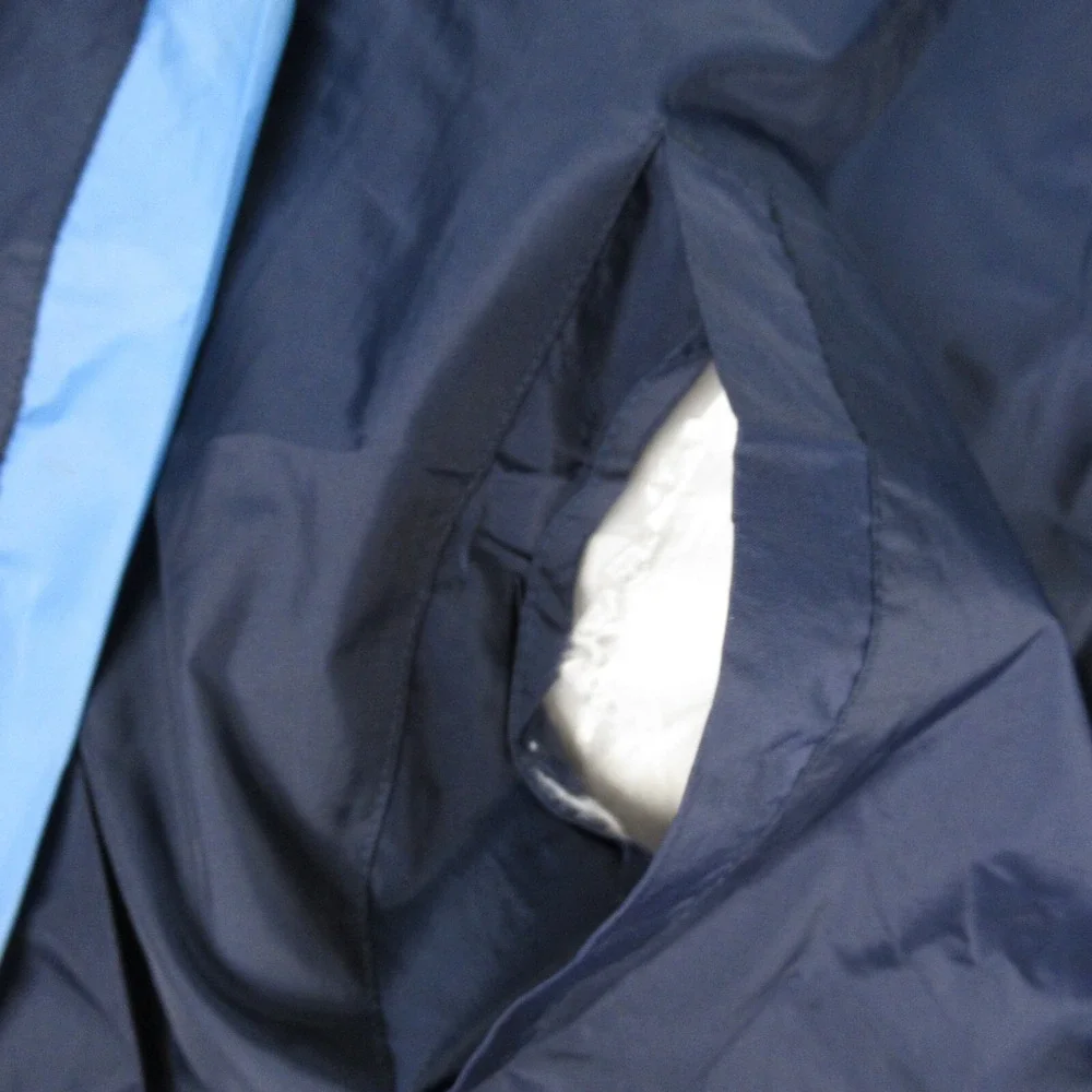 Vintage Tennessee Titans Jacket Mens XXL Reebok Blue Full Zip Wind Rain READ